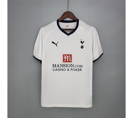 Tottenham Hotspur 08/09 Home White Soccer Jersey